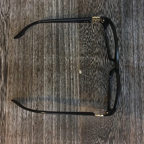 Gucci Black and Gold Women's Glasses - Picture 3 of 6